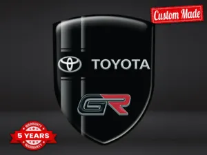 Toyota Autocollants Bombés Universel Qualité Pro Supérieure